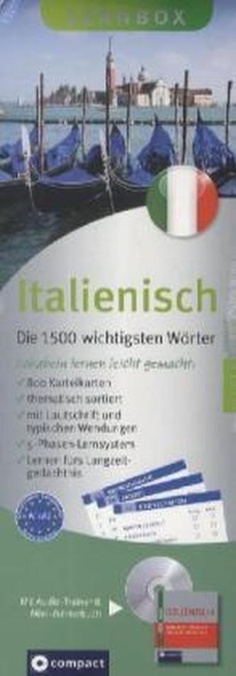 Italienisch - Die 1500 wichtigsten Wörter, Lernbox