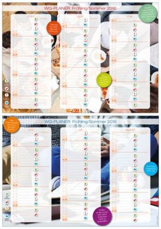 WG-Planer Frühling/Sommer 2016, A2-Poster