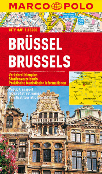 Marco Polo Citymap Brüssel. Brussels