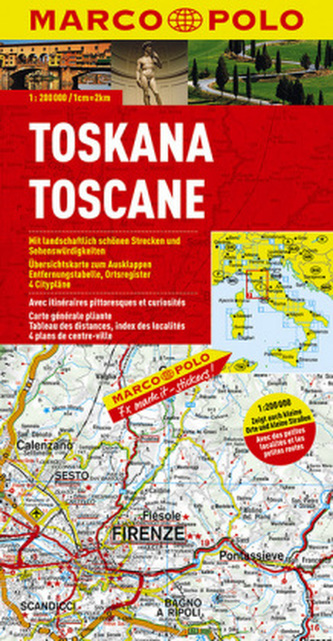 Itálie č. 7- Toskana/mapa 1:200T MD