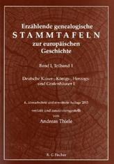 Deutsche Kaiser-, Königs-, Herzogs- und Grafenhäuser. Tl.1
