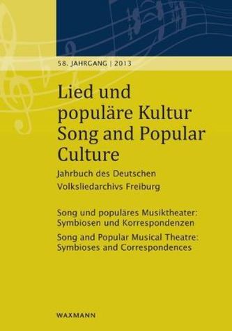 Lied und populäre Kultur. Song and Popular Culture. Jg.58/2013