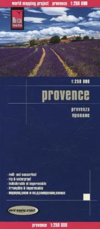 World Mapping Project Reise Know-How Landkarte Provence (1:250.000). Provenza