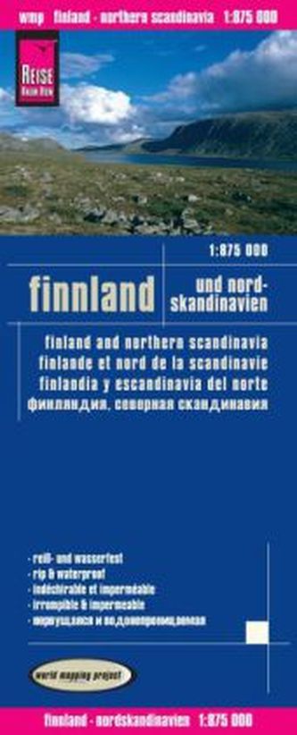 World Mapping Project Reise Know-How Landkarte Finnland und Nordskandinavien (1:875.000). Finland & Northern Scandinavia / Finla