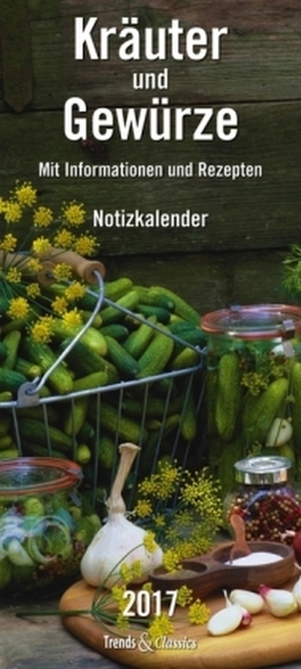 Kräuter & Gewürze Notizkalender 2017