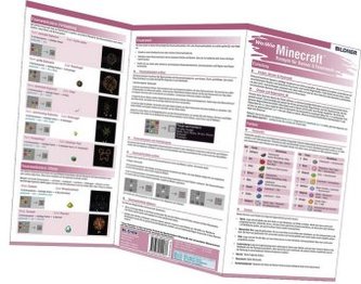 Minecraft - Rezepte für Banner & Feuerwerk, 1 Falttafel