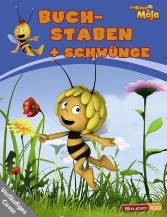 Biene Maja Schwünge und Buchstaben