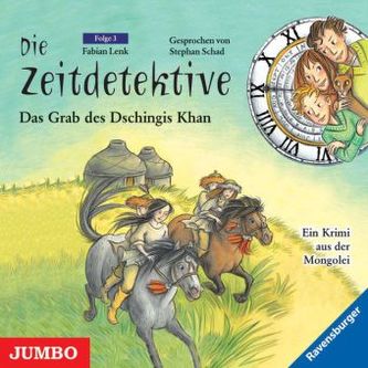 Die Zeitdetektive - Das Grab des Dschingis Khan, 1 Audio-CD Die Zeitdetektive - Das Grab des Dschingis Khan, 1 Audio-CD