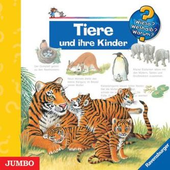 Tiere und ihre Kinder, 1 Audio-CD