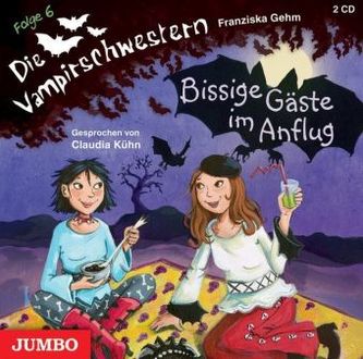 Die Vampirschwestern, Bissige Gäste im Anflug, 2 Audio-CDs Die Vampirschwestern, Bissige Gäste im Anflug, 2 Audio-CDs