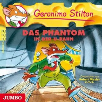Geronimo Stilton - Das Phantom in der U-Bahn, 1 Audio-CD