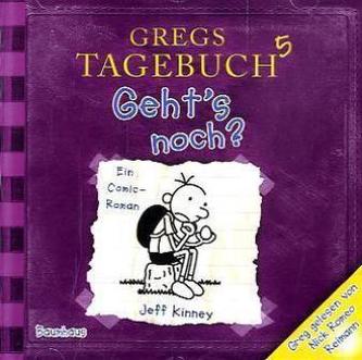 Gregs Tagebuch - Geht's noch?, 1 Audio-CD