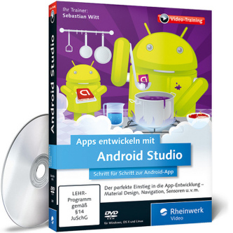 Apps entwickeln mit Android Studio, DVD-ROM