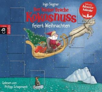 Der kleine Drache Kokosnuss feiert Weihnachten, 1 Audio-CD Der kleine Drache Kokosnuss feiert Weihnachten, 1 Audio-CD