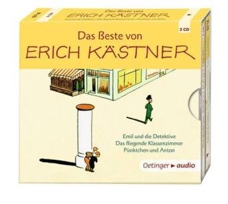 Das Beste von Erich Kästner, 3 Audio-CDs