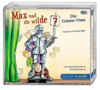 Max und die Wilde Sieben - Die Geister-Oma, 3 Audio-CDs
