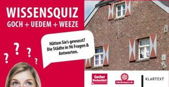 Wissensquiz Goch + Uedem + Weeze (Spiel) Wissensquiz Goch + Uedem + Weeze (Spiel)