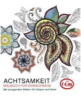 Malbuch für Erwachsene - Achtsamkeit