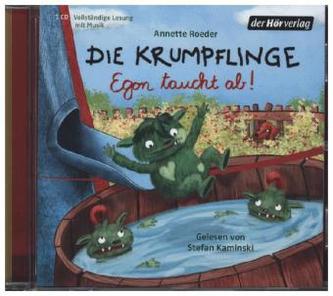 Die Krumpflinge - Egon taucht ab, 1 Audio-CD