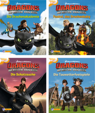 Dreamworks Dragons. Nr.1-4