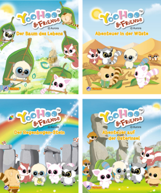 Yoohoo & Friends Nr.1-4