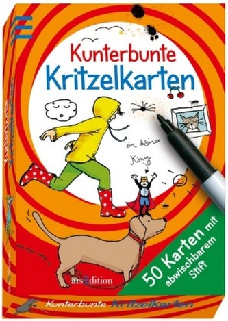 Kunterbunte Kritzelkarten Kunterbunte Kritzelkarten