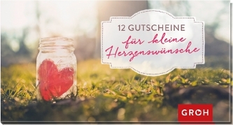 12 Gutscheine für kleine Herzenswünsche