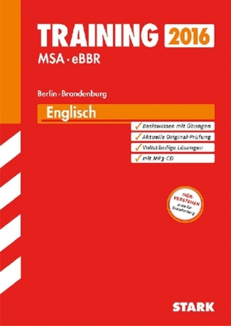 Training MSA - eBBR 2016 - Englisch, Berlin / Brandenburg, m. MP3-CD