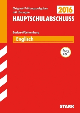 Hauptschule 2016 - Hauptschulabschluss Englisch, Baden-Württemberg, m. MP3-CD