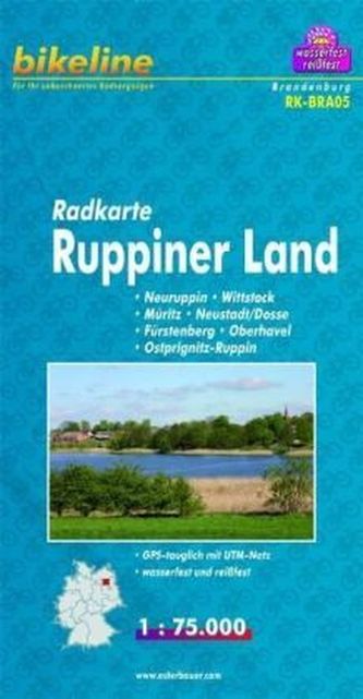 Bikeline Radkarte Ruppiner Land