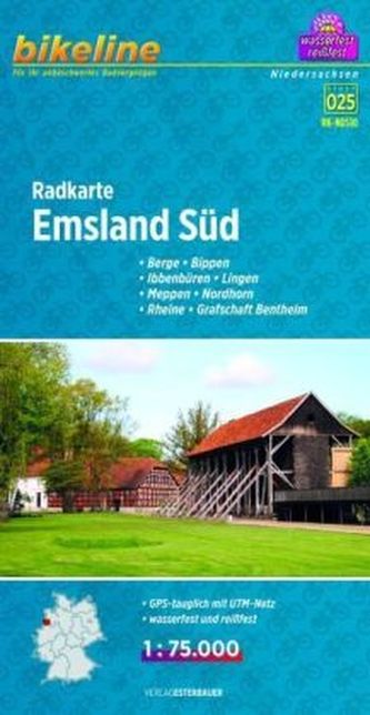 Bikeline Radkarte Emsland Süd