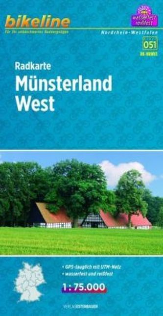 Bikeline Radkarte Münsterland West