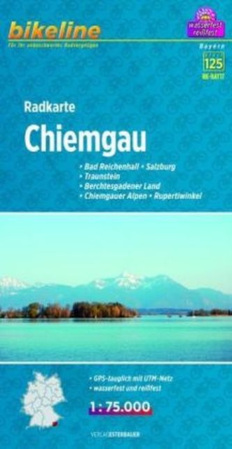 Bikeline Radkarte Chiemgau
