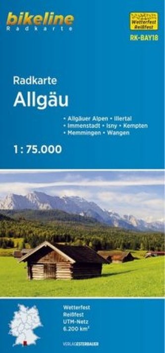 Bikeline Radkarte Allgäu