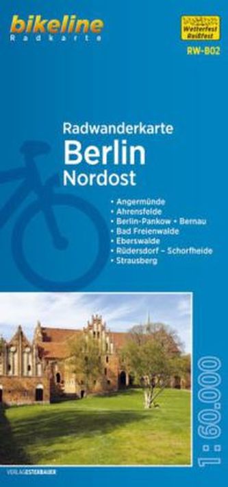 Bikeline Radwanderkarte Berlin Nordost