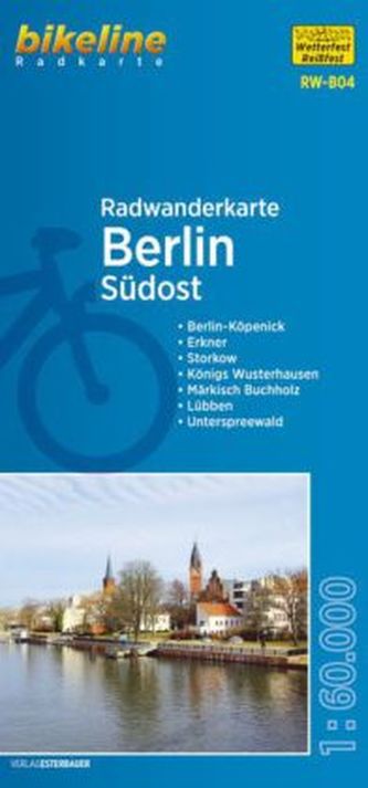 Bikeline Radwanderkarte Berlin Südost