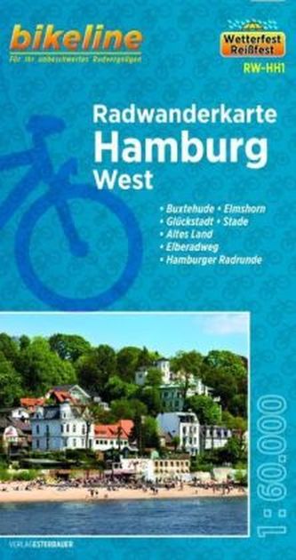 Bikeline Radwanderkarte Hamburg West