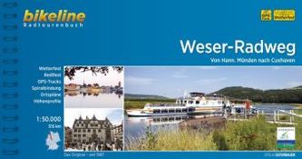 Bikeline Radtourenbuch Weser-Radweg