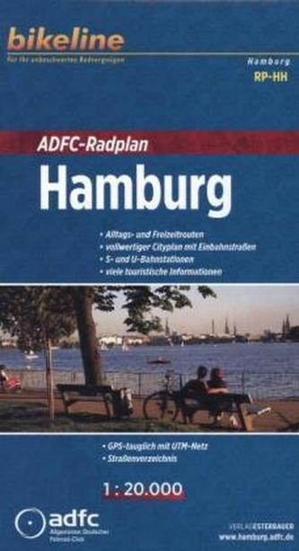 Bikeline Radkarte ADFC-Radplan Hamburg