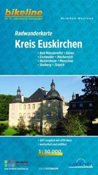 Bikeline Radwanderkarte Kreis Euskirchen