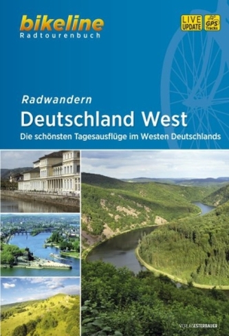Bikeline Radtourenbuch Radwandern Deutschland West