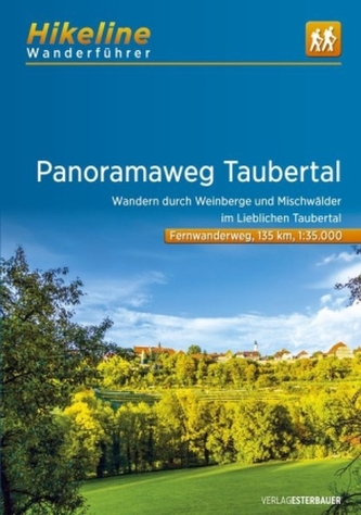 Hikeline Wanderführer Fernwanderweg Panoramaweg Taubertal