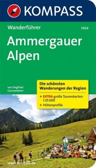 Kompass Wanderführer Ammergauer Alpen