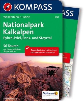 Kompass Wanderführer Nationalpark Kalkalpen, m. Karte