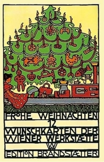 Frohe Weihnachten, 12 Wunschkarten der Wiener Werkstätte Frohe Weihnachten, 12 Wunschkarten der Wiener Werkstätte