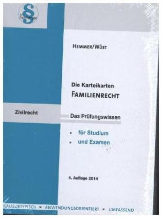 Die Karteikarten Familienrecht Die Karteikarten Familienrecht