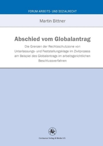 Abschied vom Globalantrag Abschied vom Globalantrag