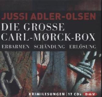 Die große Carl-Mørck-Box, 17 Audio-CDs