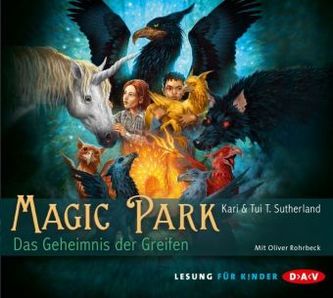 Magic Park - Das Geheimnis der Greifen, 4 Audio-CDs