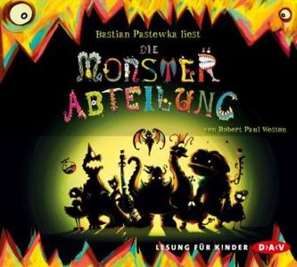 Die Monsterabteilung, 4 Audio-CDs Die Monsterabteilung, 4 Audio-CDs
